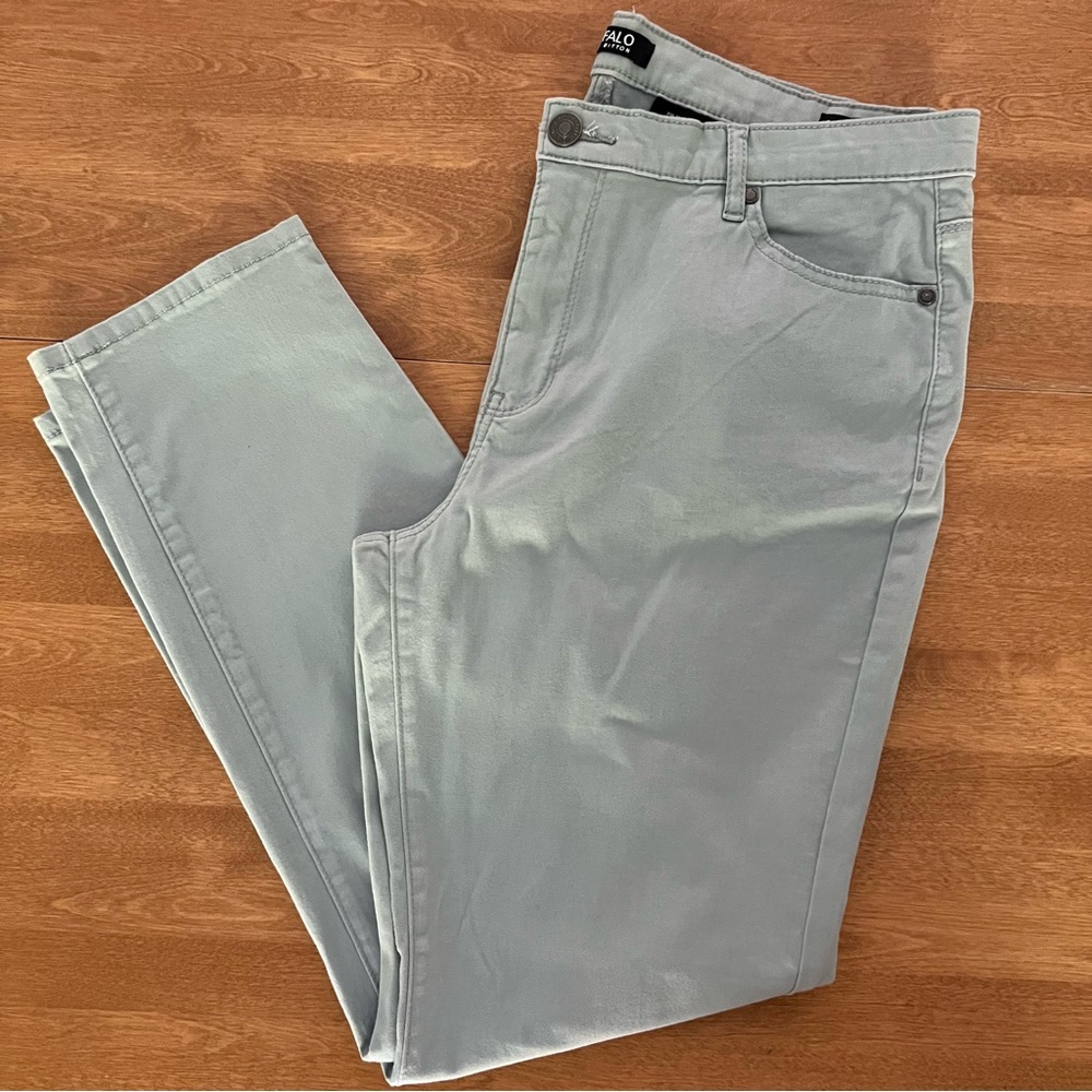 Buffalo David Bitton Daily Mid Rise Stretch Skinny ankle grazer Pants 12/32